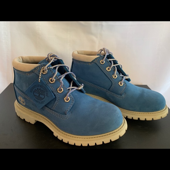 Timberland Women’s Boot | Size 6.5 | Baby Blue - Picture 3 of 6